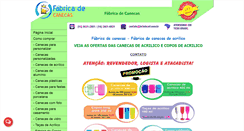 Desktop Screenshot of fabricadecanecas.cc